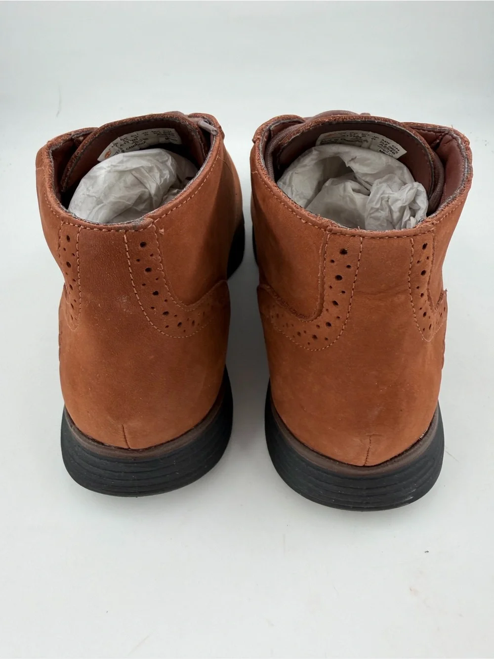 Timberland Mens Franklin Park - SZ 7- Brown Waterproof Suede Chukka Boots Shoes